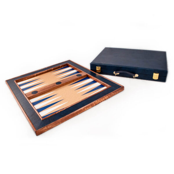 Backgammon Tabletop Game | Classic Blue